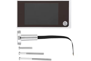 Belissy 3.5 Inch Digital LCD 120 Degree Peephol Viewer Photo Visual Monitoring Electronic Cat Eye Camera Door Viewer Camera