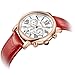 Produktbild LLLS Frauen Fashion Simple Watch Ultra-Thin Retro Quartz Analog Lederstrap Damen Wristwatch Kalender Chronograph