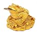 Produktbild MagiDeal Feng Shui Geld Glücklich Glück Orientalisch Chinese Reichtum Frosch Kröte Münze Dekor