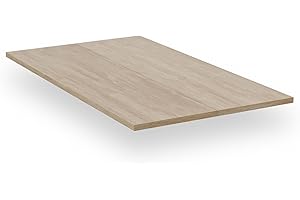 blumfeldt Bearsdon Plateau de Table en Bois - Plateau Durable, 140 x 80 cm, résistant aux Rayures & à la Chaleur, idéal pour Table à Manger - Finition pin Moderne, Style Industriel & Minimaliste