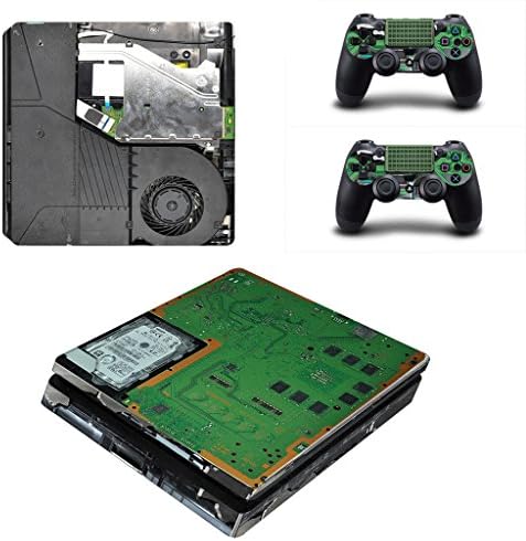 Ake Full Body Sticker Decal Cover Skin Waterproof Wrap Protective Kit for PS4 Slim 2016 New Compact Models -no.0008