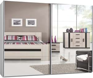 Switch Schwebetürenschrank, Schiebetürenschrank, ca. 300 cm, kpl. mit