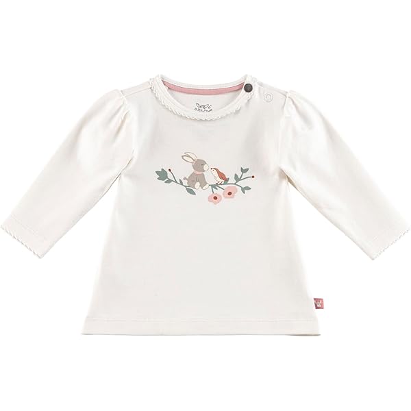 Sigikid Baby Langarmshirt - 100% Baumwolle | Für Neugeborene Mädchen