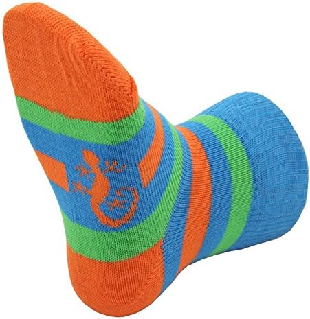 Little Grippers Bt Blue Stripe Baby Socks (6-12 Months) with Stay On Technology