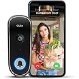 Qubo Smart WiFi Video Doorbell from Hero Group | Instant Phone Visitor Video Call | Intruder Alarm System | 1080P FHD Camera 