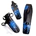 Produktbild FETESNICE Radfahren MTB Mountain Bike Road Fahrrad Vorne Hinten Schutzblech Fender und Vorne Wechselrahmen Fahrrad Down Tube Fender Set Swoosh, Blau