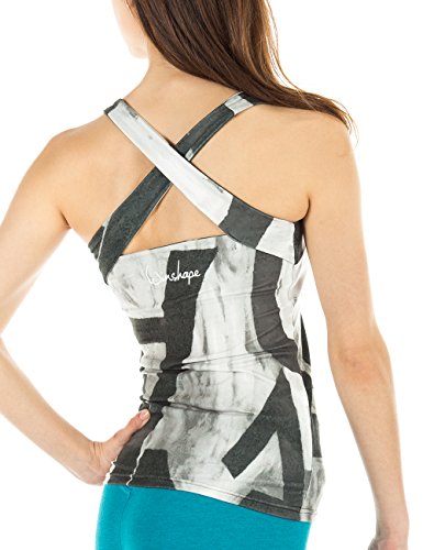 Winshape Damen Essential Slim Fit Cross Back Top WPVR25, Winshape Flow Style Fitness Freizeit Sport - 2