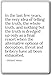 Produktbild In the last few years, the very idea of telli... - Michael Musto - quotes fridge magnet, White - Kühlschrankmagnet