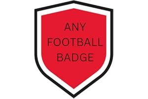 GENERIC Edible ANY FOOTBALL TEAM badge cake Toppers Cake decorations 3"/4"/5" NOT-PRECUT premium icing paper - /Scottish/English- United/City/Athletic/town (A-rseenal, 3, Inches)