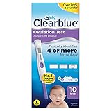 Clearblue Advanced Digital Ovulation Test Kit (OPK) 10 Tests(Package May Vary)
