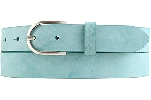 BELTINGER Kinder-Gürtel aus weichem Vollrindleder Vintage-Look 3 cm | Ledergürtel für Mädchen 30mm | Schmaler Gürtel Used-Look