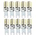 Produktbild JVJ G9 3W LED Licht Birne 64x 3014 SMD LEDs LED Lampe Leuchtmittel mit Silikon Material (Warmweiß 3000K, 300lm, 360º Abstrahlwinkel, AC 220-240V, Ø16 x 50mm) Energiespar licht [Energieklasse A]