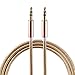 Produktbild KOBWA Aux Kabel 3.5mm Klinkenkabel 1m Audio Kabel für Kopfhörer, Apple IPhone IPod IPad, Heim/KFZ Stereoanlagen, Smartphones, MP3 Player und Mehr Golden