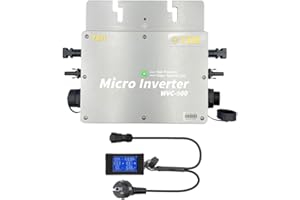 Y&H Micro-onduleur couplé au réseau 800 W étanche IP65 MPPT DC30-42 V PV Entrée AC180-260 V Sortie pour panneaux solaires 30 V 36 V