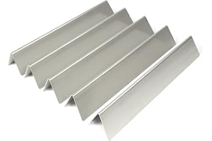 Fire World Aromaschienen Weber Spirit 310 320 330 Edelstahl 1.4301 V2A Flavorizer Bars Aromaschienen für Weber Spirit 320 ab Bauj. 2013 Brennerabdeckungen Made in Germany 5 Stück