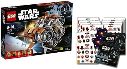 LEGO Star Wars 75178 Jakku Quadjumper + 1 Star Wars: Rouge One Sticker Sheet