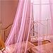 Wuiyepo Child Multicolor Lace Dome Mosquito Net (Pink)