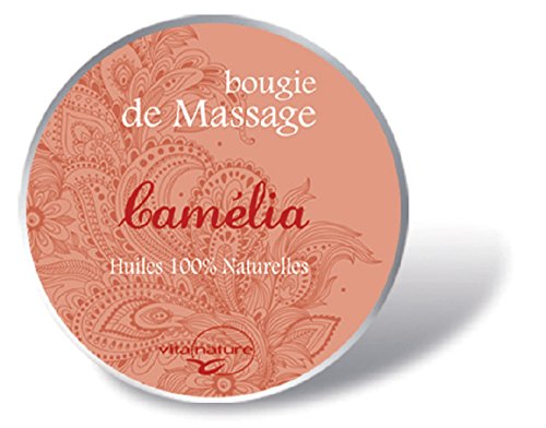 Preisvergleich Produktbild 'Massagekerze "Kamelie 160 g