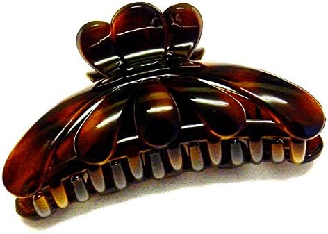 La Peach Fashions Gorgeous Ladies 12cm Open Arched Tort Hair Clamp Quality Hair Claw Clamp Hair Accessory (Tort)