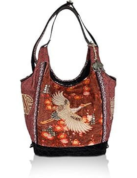 ANOKHI Beuteltasche Quan, (BxHxT) 48x34x22 cm, Multi