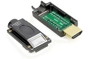 WINWILL Adapter HDMI sygnały terminal Breakout plastikowa / metalowa osłona zacisk płytka rozdzielająca złącze