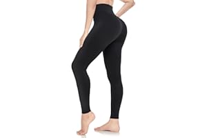 Leggings Femme Pantalon de Sport Jogging Taille Haute Femme Yoga Fitness Gym Opaque Doux Leggings