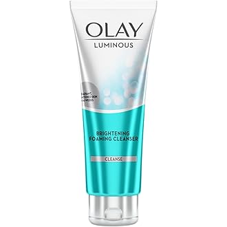 Olay Luminous Brightening Foaming Cleanser | Face Wash | Clear and Even Skin | With Glycerin | Normal, Oily, Dry, Combination Skin | 100g