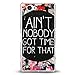 Produktbild Zanasta Designs Schutzhülle Sony Xperia Z1 Hülle Case Slim Cover mit Motiv Nobody Got Time
