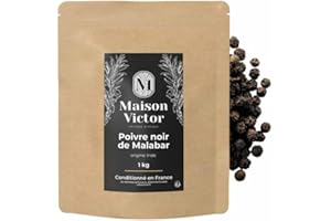 FBA - Poivre noir en grain de Malabar 100g - Maison Victor