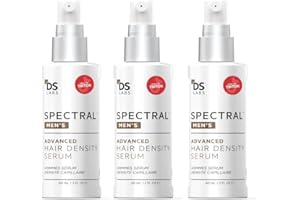 DS LABORATORIES DS Labs Spectral Men’s – precedentemente Spectral.DNC-N – Siero Densità Capillare, Rinforzante, Riduce la Caduta, Sicuro per Capelli Colorati, 60mL, Confezione Variabile, (Confezione da 3)