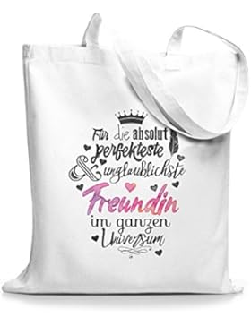 StyloBags Jutebeutel / Tasche Für die absolut perfekteste Freundin