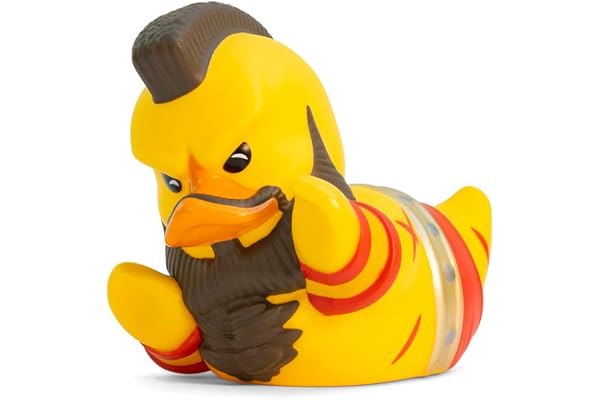 TUBBZ Street Fighter Zangief Figurine de Canard en Caoutchouc à Collectionner - Marchandise Officielle Street Fighter - Édition limitée Unique