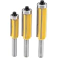 Bündigfräser Set 4-teilig - Oberfräser Mit 8mm Schaft Für Holzbearbeitung