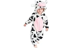 TMOYJPX Mono Bebe Animales para Niños Niñas 0-3 años, Halloween Mameluco Mono Pelele Pijama Ropa Bebe Recien Nacido 0-24 meses
