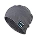 Produktbild Swiftswan Drahtloser Bluetooth Musik-intelligenter Kopfhörer-Kopfhörer-Sprecher-warme Winter Beanie-Hut-Knit-Kappe, eingebautes Mic