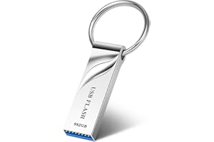 gaborlet Cle USB 982 Go Imperméable Métal Clé USB 3.0 Grande Capacité Clef USB Mémoire Stick Stockage Externe pour Ordinateur/PCs/Portable/Laptop