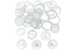 Baker Ross AX852 Glasmalsteine – 40 Stück, Steinmalerei für Kinder, Kunst- und Bastelaktivitäten