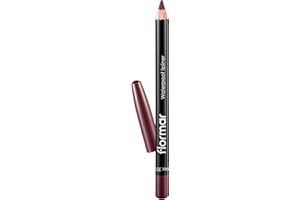 Flormar Waterproof Lipliner - Crayon a Levre Waterproof – Longue Tenue et Résistant aux Bavures – Définition Naturelle pour Tous les Teints – Crayon Contour des Lèvres Nude, 231 Berry Stain