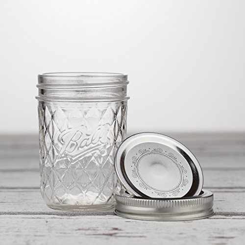 Ball Mason Quilted Crystal Jelly Jar 8oz/6er Set - 2