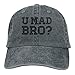 Produktbild Like A Cool You MAD Story Bro Moustache Cowboy Hat Rear Cap Adjustable Cap