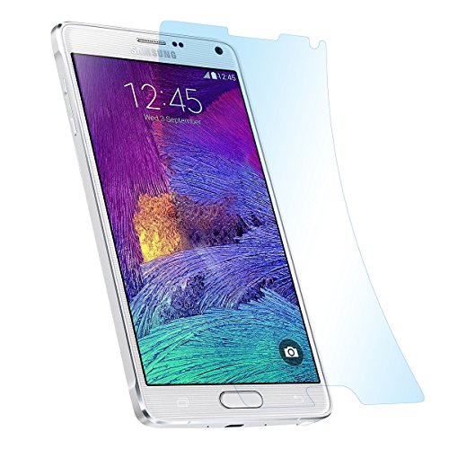 doupi 6x UltraThin fein matte Schutzfolie für Samsung Galaxy Note 4 matt entspielgelt optimiert Display Schutz (6x Folie in Packung)