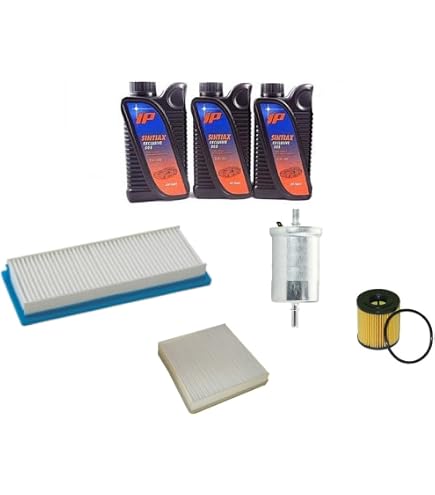 Kit Tagliando Smart Fortwo II 800 CDI - 4 Filtri + 3 Litri Olio Motore 5W40 (compatibile 2007-2014)