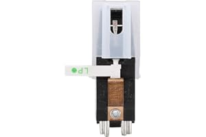 Dpofirs Zubehör für Rubin- und Saphir-Dual-Needle-Stereo-Stylus-Plattenspieler-Patrone, Needle-Stylus, Dual-Needle-Stereo-Stylus-Ruby, Doppel-Nadel-Tonabnehmer mit Ruby-Stylus