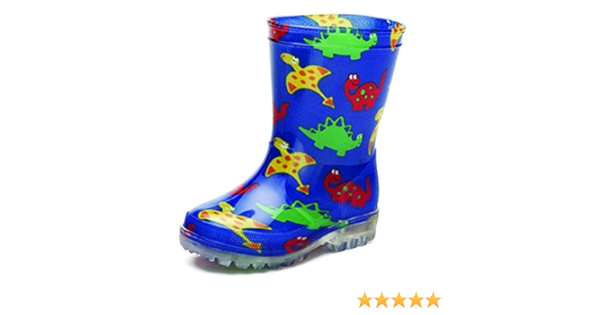 Flashing dinosaur wellies Clearance