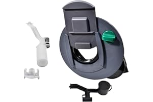 VHEUHZ Mécanisme de réservoir à matières fécales de déchets pour toilettes à Cassette SC400 C500 C400 compatible avec Thetford (Universel côté gauche et gauche)