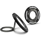 Youngkit Parmak Ring Stand Magnetik 360 Derece D&ouml;nebilen Double Ring Serisi Siyah