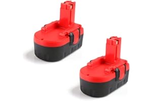 VANON 18V 4.8Ah Ni-MH Battery Replacement for Bosch BAT025 BAT026 BAT160 BAT180 BAT181 BAT189 BAT299 2607335277 2607335535 2607335536 PSR 18 VE-2 GSR 18 VE-2 PSB 18 VE-2 Battery