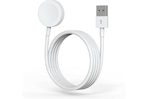Laddare för Apple Watch, USB Klocka Magnetisk Laddningskabel för iWatch, 1m