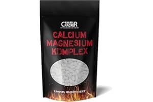 ANABOL CRACKER 550 Tabletten Kalzium & Magnesium, Calcium 1200mg Hochdosiert/Tagesportion, für Veganer geeignet