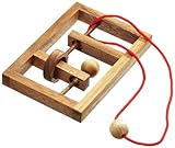 Philos 6107 - Verflixter Rahmen,Seilpuzzle, Knobelspiel - 